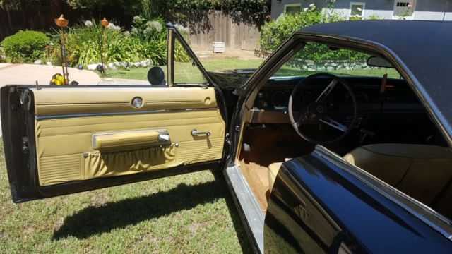 1968 Black Dodge Charger Coupe