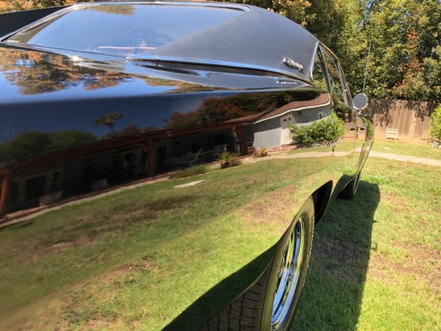 1968 Black Dodge Charger Coupe