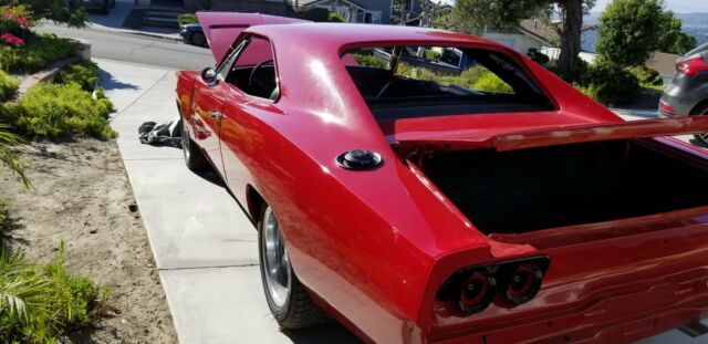 1968 Red Dodge Charger Coupe