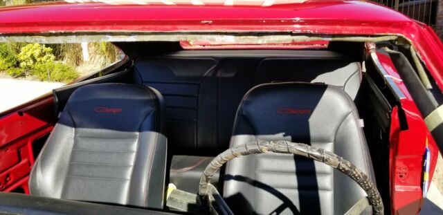 1968 Red Dodge Charger Coupe