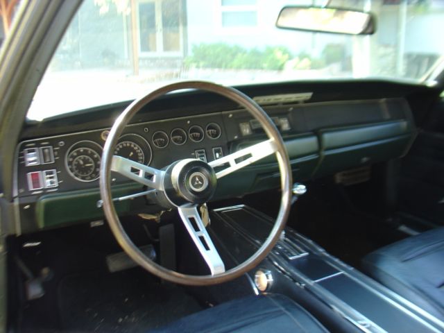 1968 Green Dodge Charger Coupe