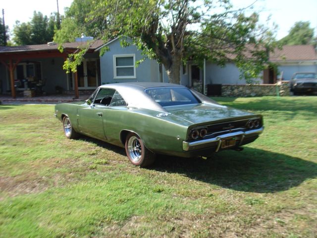 1968 Green Dodge Charger Coupe