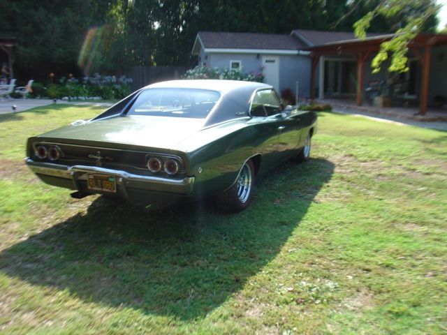 1968 Green Dodge Charger Coupe