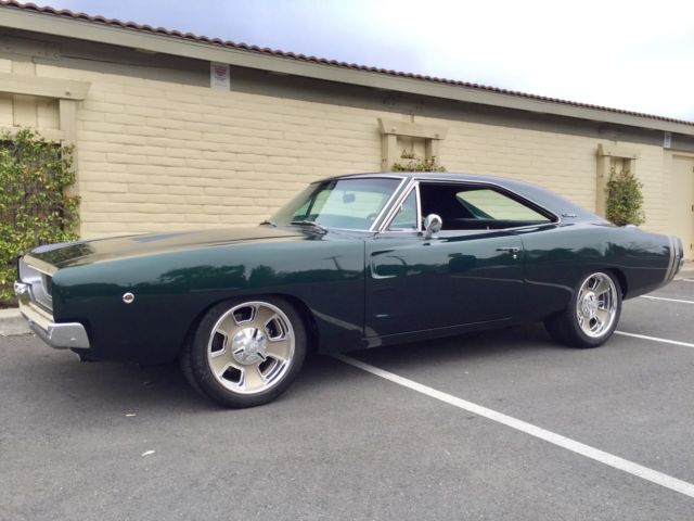 1968 Forest Green Dodge Charger Coupe