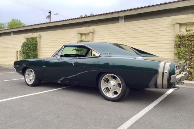 1968 Forest Green Dodge Charger Coupe