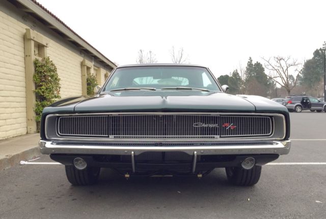 1968 Forest Green Dodge Charger Coupe