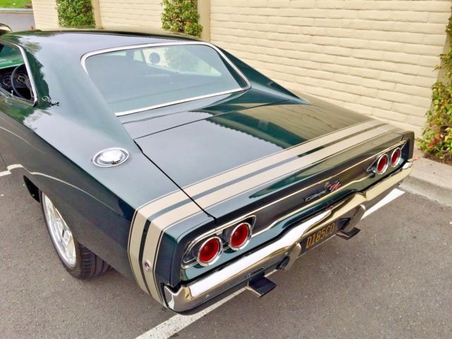 1968 Forest Green Dodge Charger Coupe