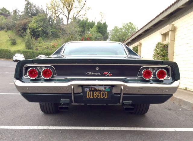 1968 Forest Green Dodge Charger Coupe