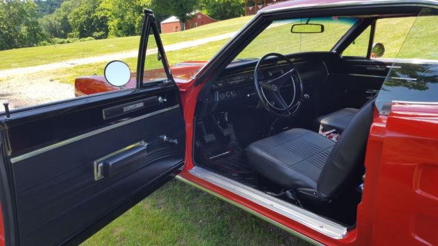1968 Red Dodge Coronet 2 door hardtop