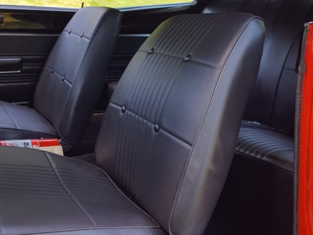 1968 Red Dodge Coronet 2 door hardtop