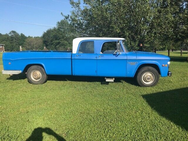 1968 Blue Dodge Other Pickups Crew Cab Pickup