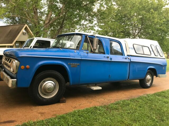 1968 Blue Dodge Other Pickups Crew Cab Pickup