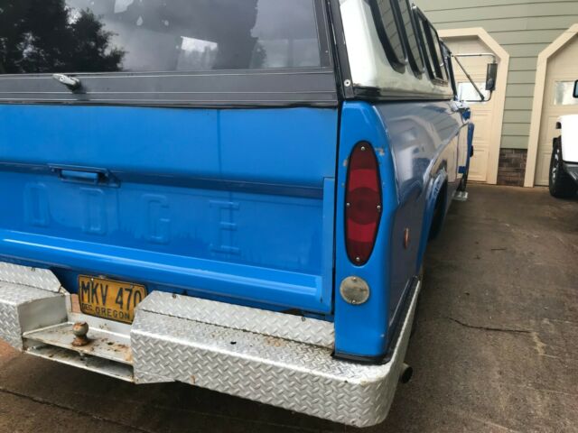 1968 Blue Dodge Other Pickups Crew Cab Pickup