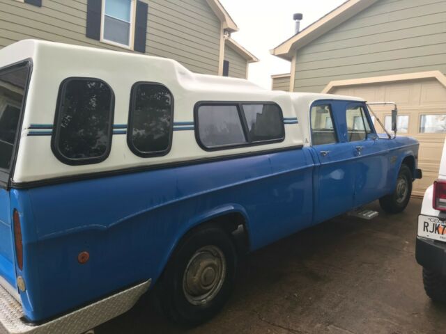 1968 Blue Dodge Other Pickups Crew Cab Pickup