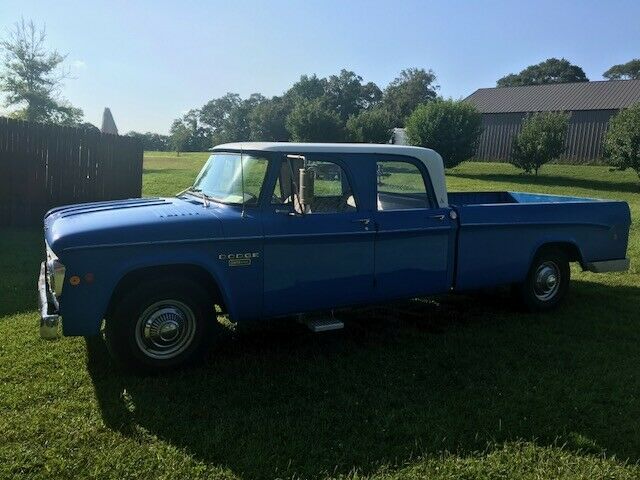 1968 Blue Dodge Other Pickups Crew Cab Pickup