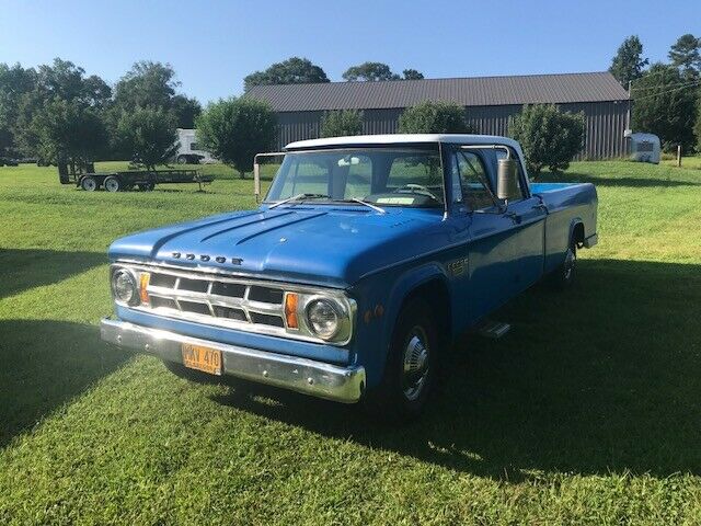 1968 Blue Dodge Other Pickups Crew Cab Pickup