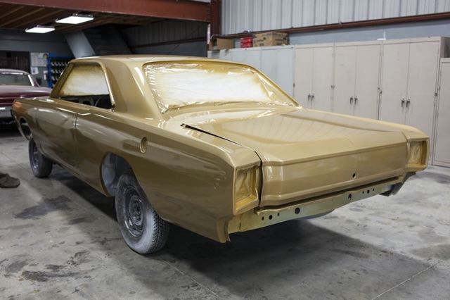 1968 gold Dodge Dart