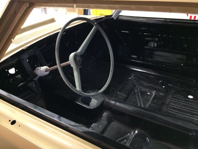 1968 gold Dodge Dart