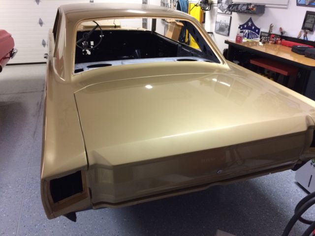 1968 gold Dodge Dart