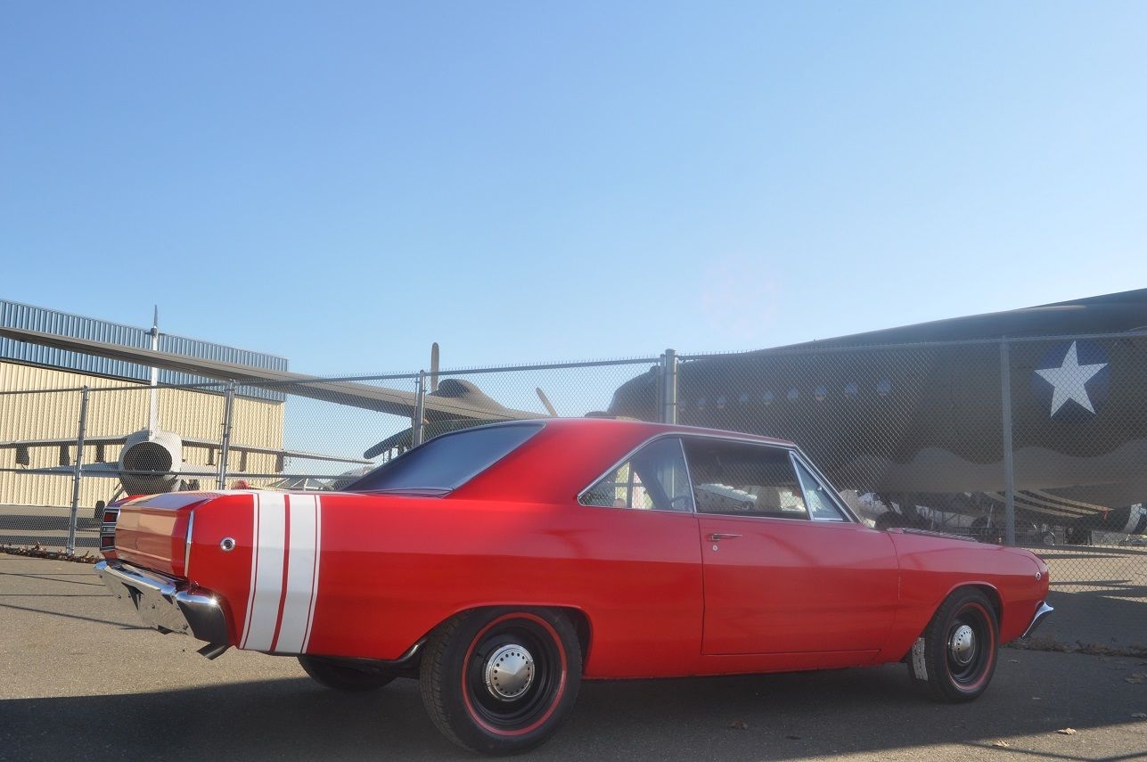 1968 Red Dodge Dart