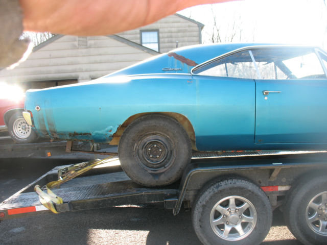 1968 Green Dodge Charger