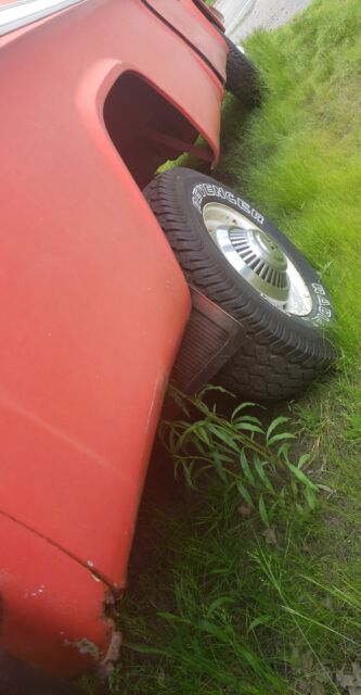 1968 Red Dodge Power Wagon Standard Cab Pickup
