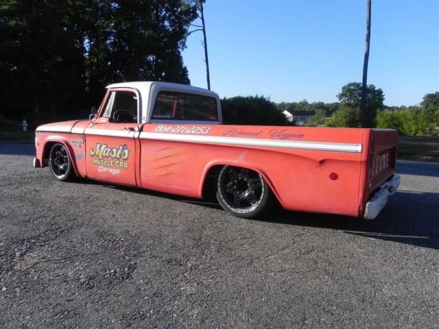 1968 Orange Dodge Other Pickups Cab & Chassis