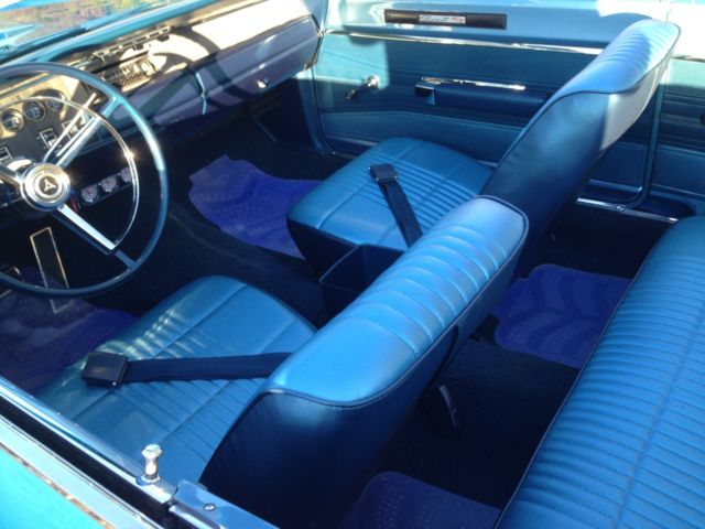 1968 Blue Dodge Coronet Convertible