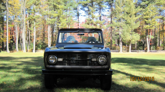 1968 Teal Ford Bronco SUV