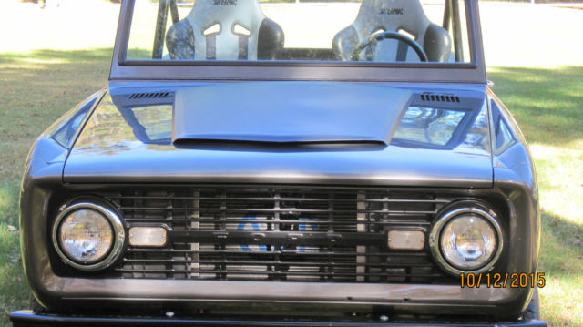 1968 Teal Ford Bronco SUV