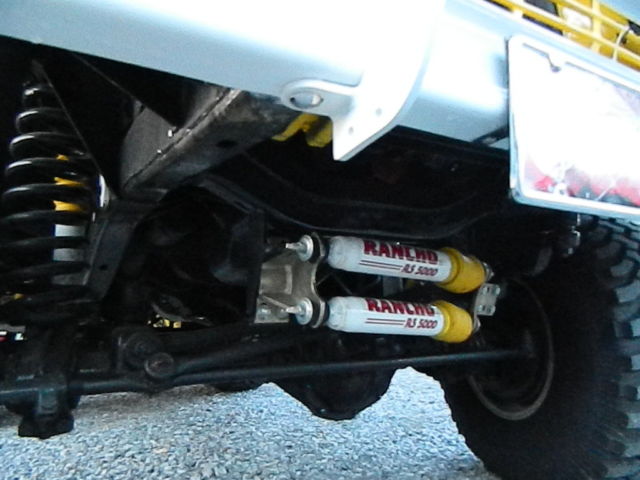 1968 Corvette competition yellow Ford Bronco