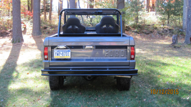 1968 Teal Ford Bronco SUV