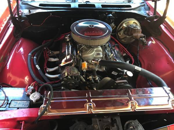 1968 Red Chevrolet El Camino