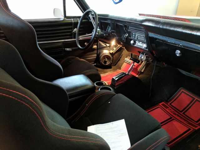 1968 Red Chevrolet El Camino