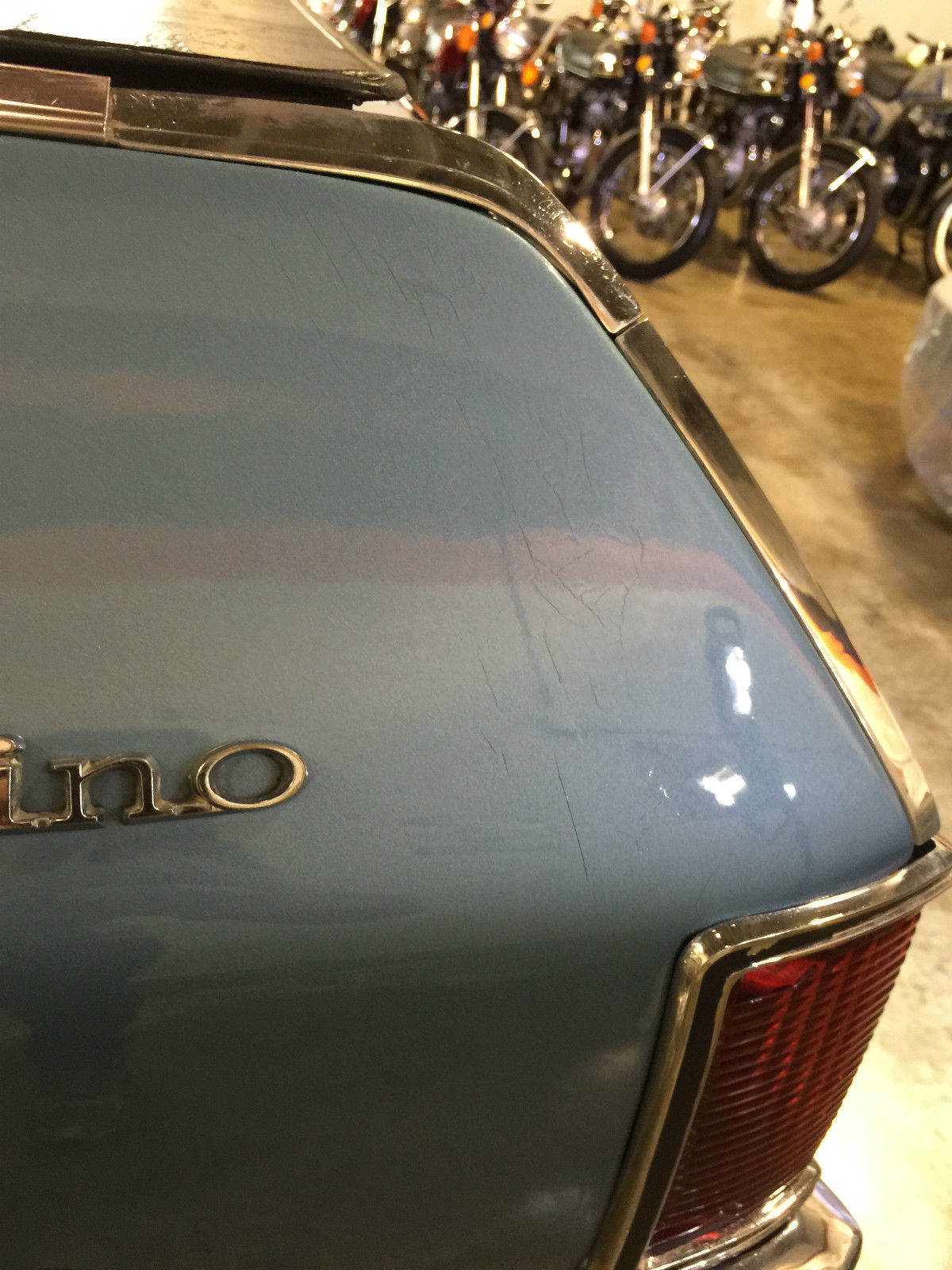 1968 Blue Chevrolet El Camino Standard Cab Pickup