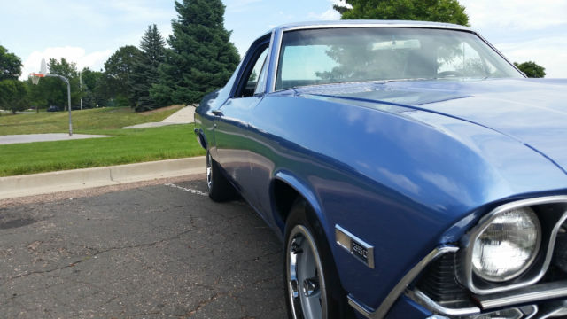1968 Blue Chevrolet El Camino