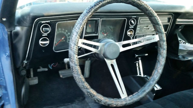 1968 Blue Chevrolet El Camino