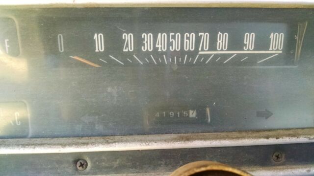 1968 Blue Ford F-100