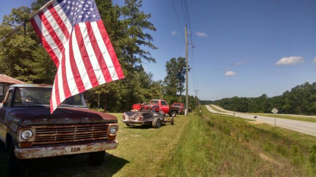 1968 Blue Ford F-100