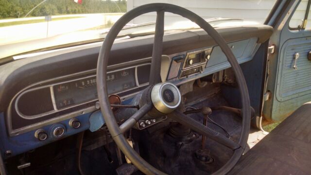 1968 Blue Ford F-100