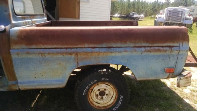 1968 Blue Ford F-100