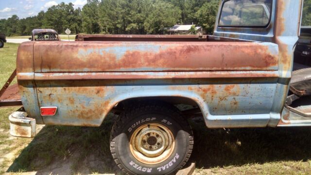 1968 Blue Ford F-100