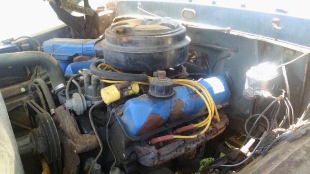 1968 Blue Ford F-100