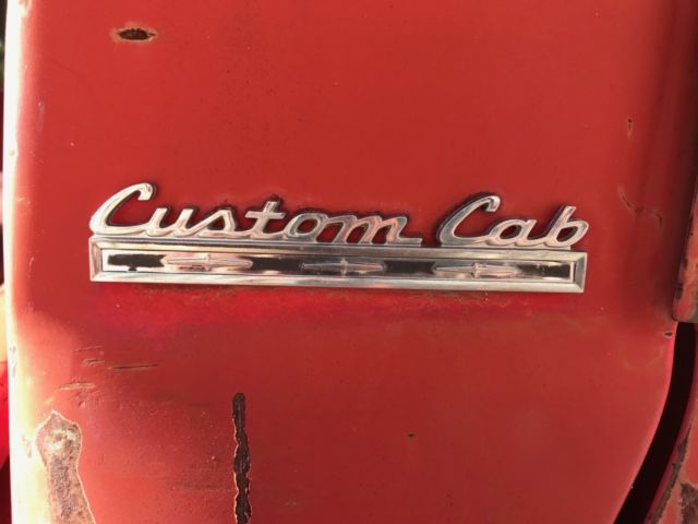 1968 Red Ford F-250 Standard Cab Pickup