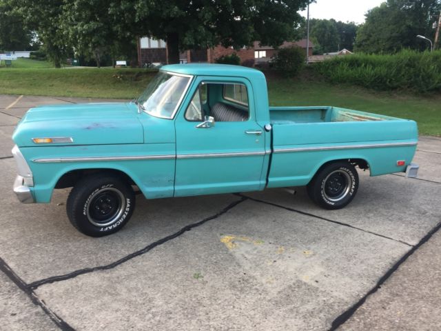 1968 Green Ford F-100