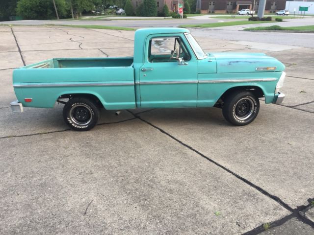 1968 Green Ford F-100