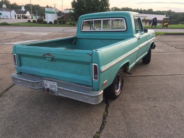1968 Green Ford F-100