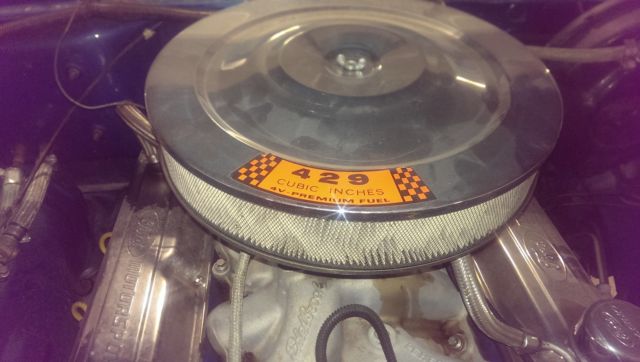 1968 Blue Ford F-100 Standard Cab Pickup