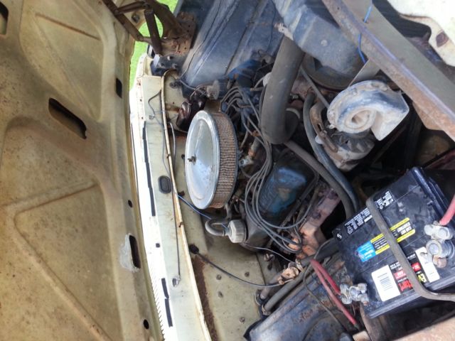 1968 Blue Ford F-100 Cab & Chassis