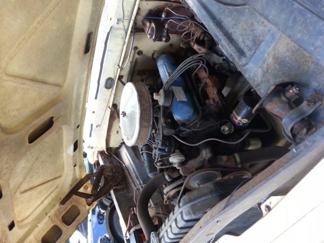 1968 Blue Ford F-100 Cab & Chassis